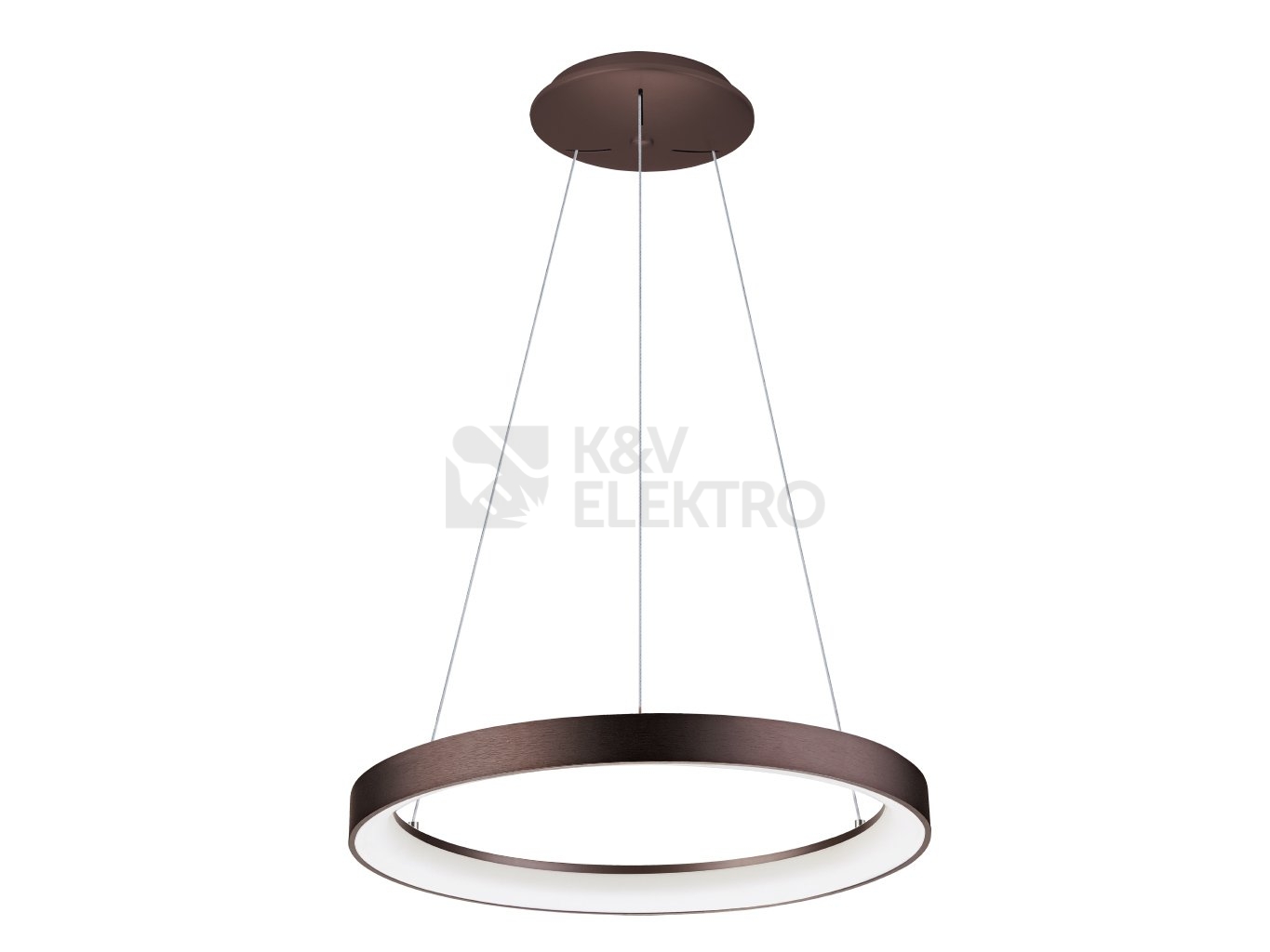 Obrázek produktu Závěsné LED svítidlo LED2 BELLA SLIM 58cm hnědé 48W 3000K/4000K 3273258 1