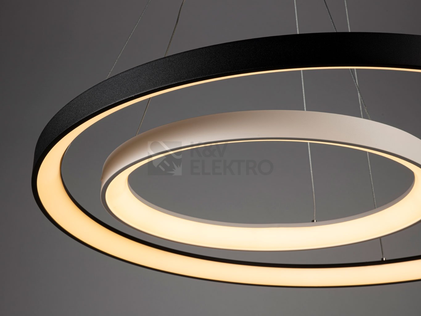 Obrázek produktu Závěsné LED svítidlo LED2 BELLA SLIM 58cm hnědé 48W 3000K/4000K 3273258 2