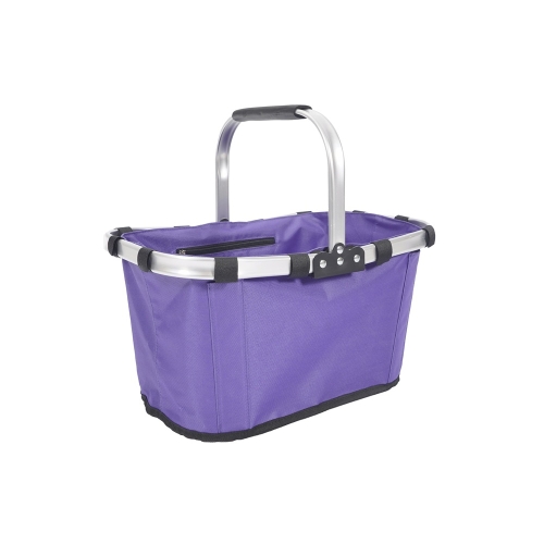 Košík nákupní skládací TERMO 46x27x23cm fialový 883005