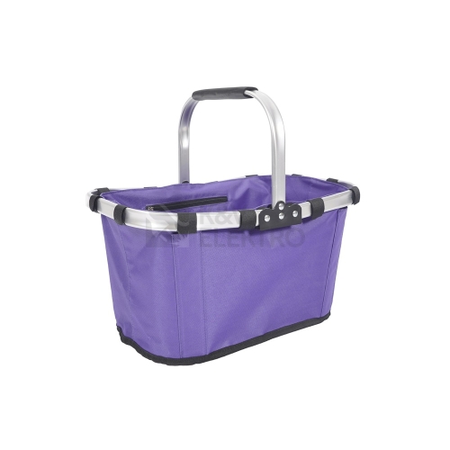 Košík nákupní skládací TERMO 46x27x23cm fialový 883005
