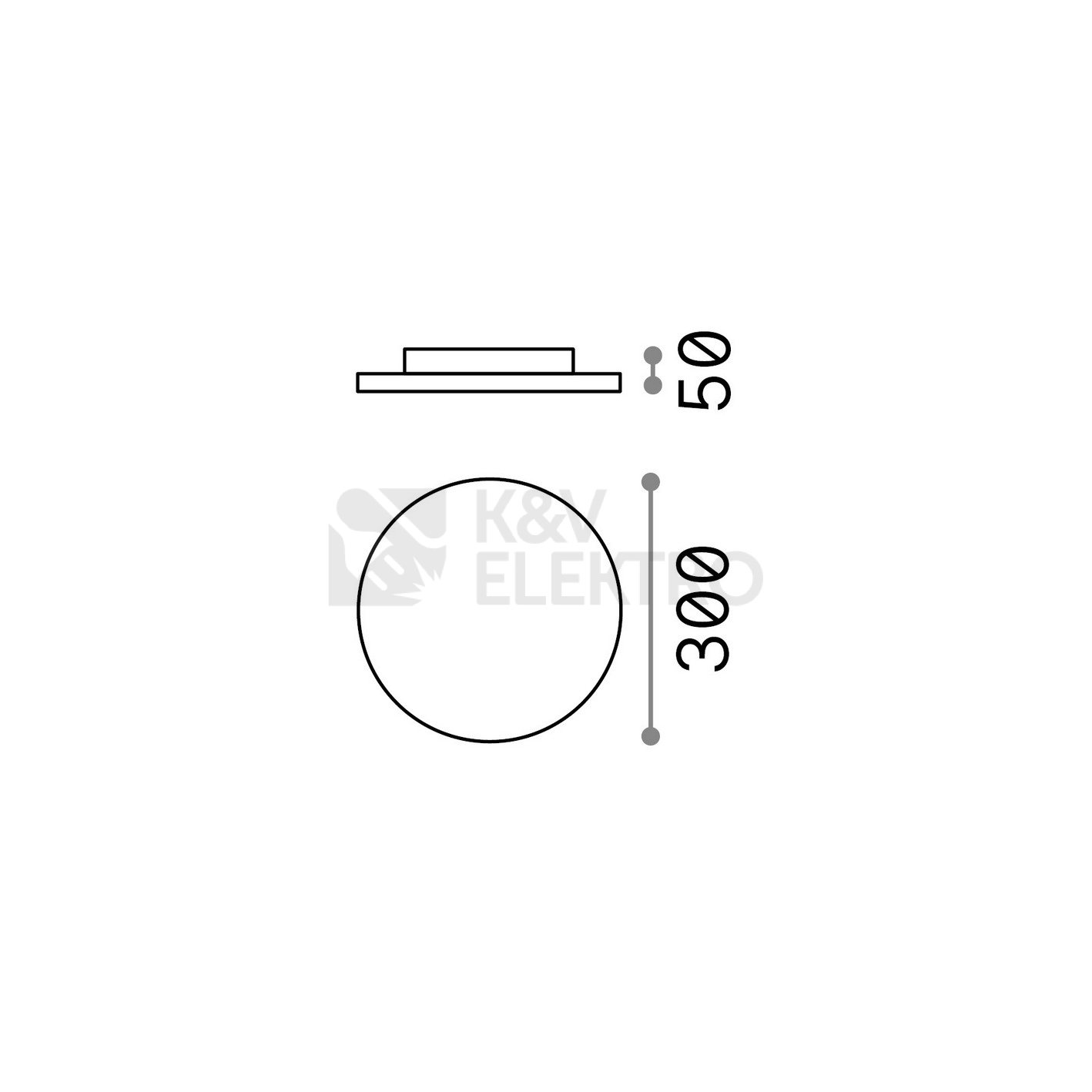 Obrázek produktu LED svítidlo Ideal LUX Mib 1x20W 3000K 269115 1