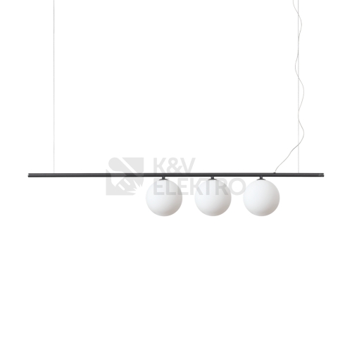 Závěsné svítidlo Ideal LUX Perline černé 3x40W G9 307008