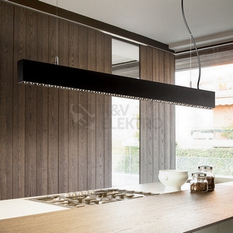 Obrázek produktu LED svítidlo Ideal LUX Steel černé 36W 4000K UGR<16 270173 1