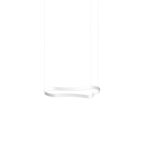 LED závěsné svítidlo Ideal LUX Waves bílé 37W 3000K 345239