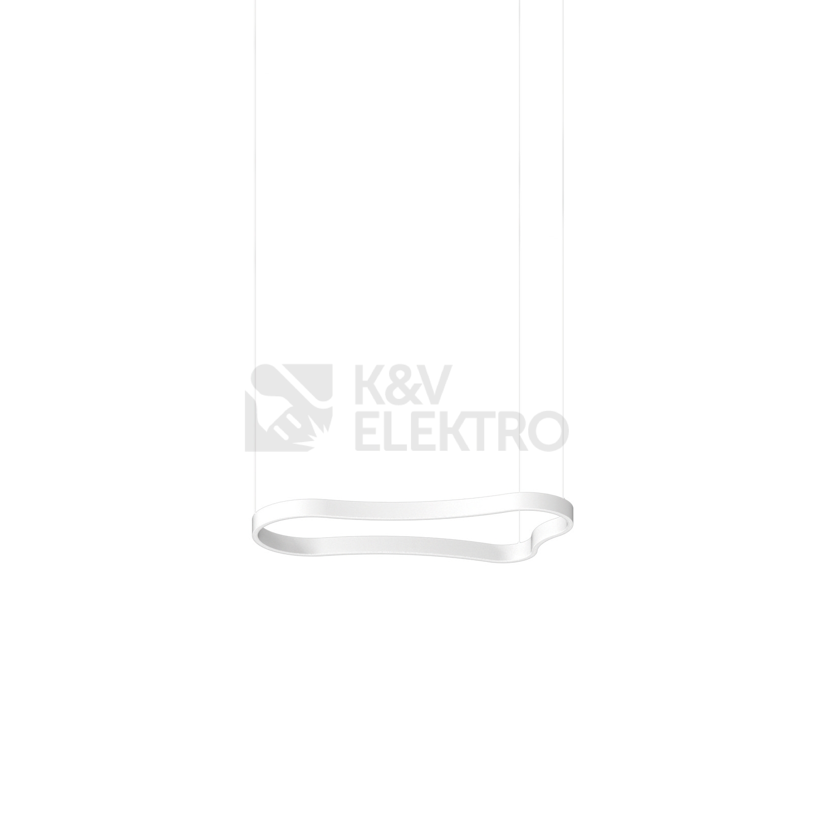 Obrázek produktu LED závěsné svítidlo Ideal LUX Waves bílé 37W 3000K 345239 0