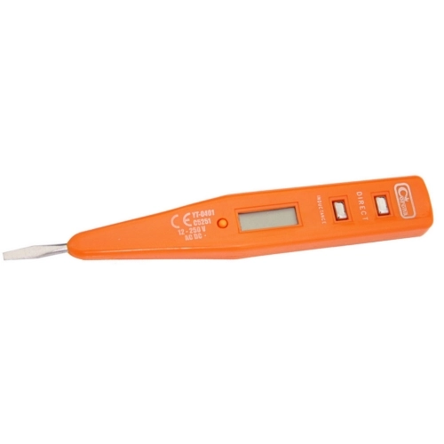 Zkoušečka napětí elektronická 12-250V Xtline RICHMANN PC5251