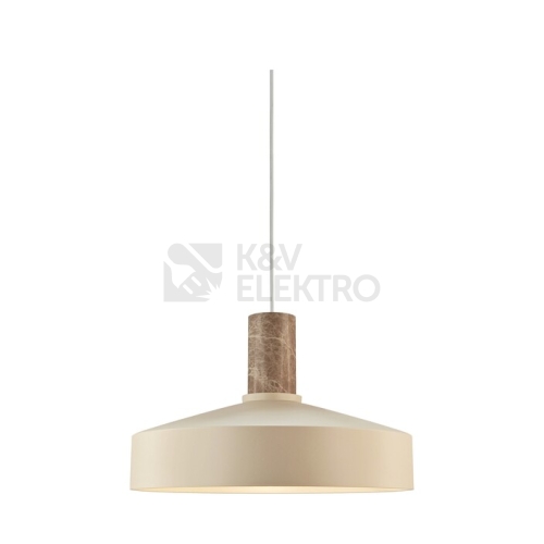 Závěsné svítidlo NORDLUX Elvas E27 1x60W béžová (mramor) 2512013009