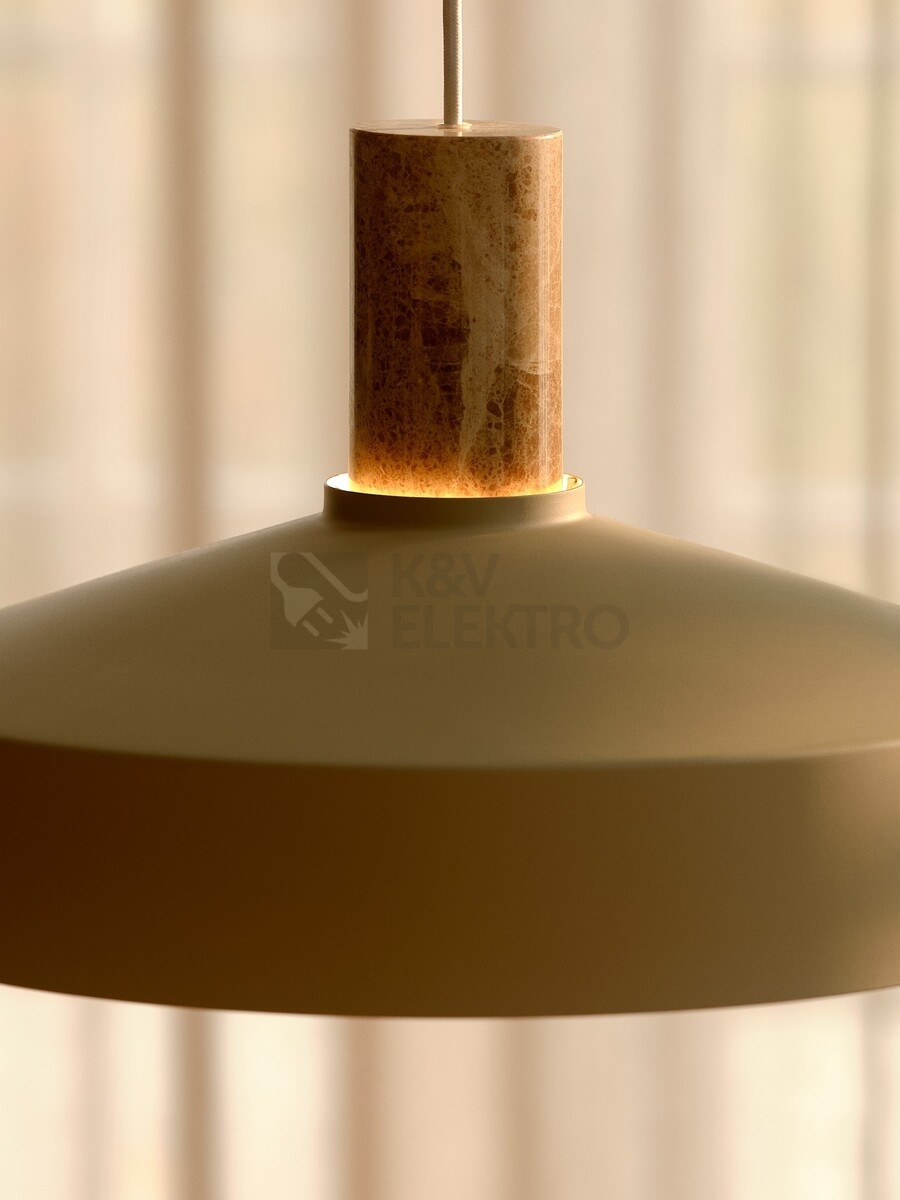 Obrázek produktu Závěsné svítidlo NORDLUX Elvas E27 1x60W béžová (mramor) 2512013009 2