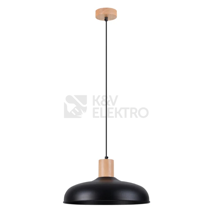 Obrázek produktu Závěsné svítidlo SOLLUX INDY černé E27 1x15W bez žárovky SL.1324 0