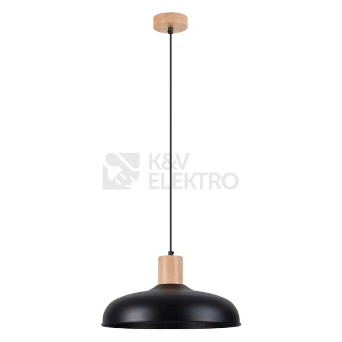 Obrázek produktu Závěsné svítidlo SOLLUX INDY černé E27 1x15W bez žárovky SL.1324 0