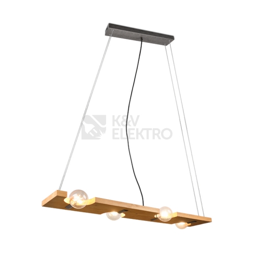 Závěsné svítidlo TRIO TAILOR E27 4x10W bez žárovek 314300430