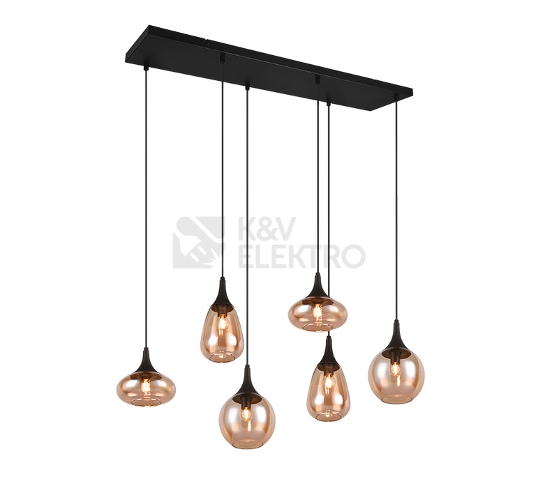 Obrázek produktu Závěsné svítidlo TRIO LUMINA E14 6x40W bez žárovek 317000613 0