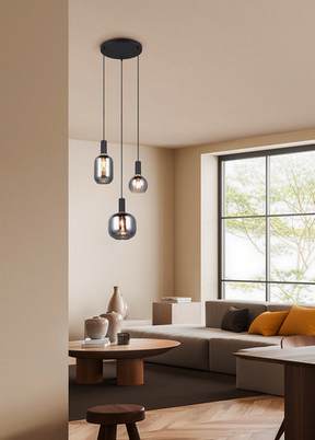 Závěsné svítidlo TRIO DIVA E27 3x10W bez žárovek 319830332