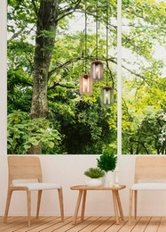 Obrázek produktu Závěsné svítidlo TRIO CORK E27 3x10W bez žárovek 364630317 2