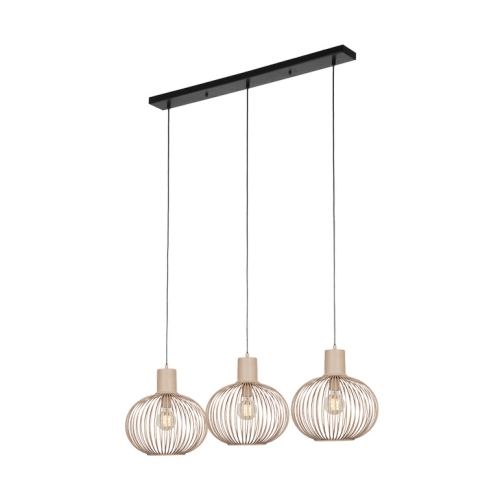 Závěsné svítidlo TRIO GILA E27 3x10W bez žárovek 365700366