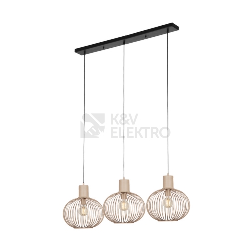 Závěsné svítidlo TRIO GILA E27 3x10W bez žárovek 365700366