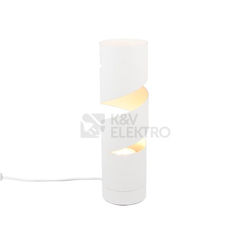 Stolní lampa TRIO STREAM GU10 1x10W bílá bez žárovky 564000131