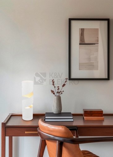 Obrázek produktu Stolní lampa TRIO STREAM GU10 1x10W bílá bez žárovky 564000131 1