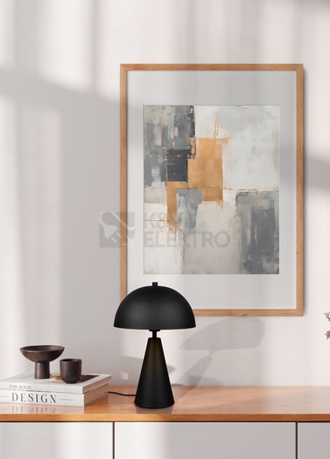 Obrázek produktu Stolní lampa TRIO ALFIE E27 1x40W černá bez žárovky 565000132 1
