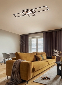 Obrázek produktu Stropní LED svítidlo TRIO IRVINE 60W 3000K-6500K 620010442 1