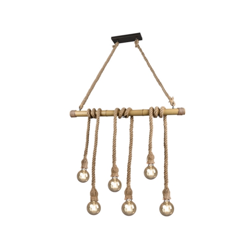Závěsné svítidlo TRIO WILMA E27 6x10W bez žárovek R30130626