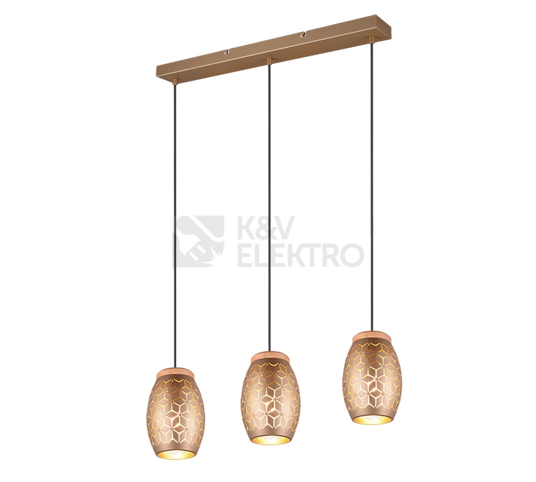 Obrázek produktu Závěsné svítidlo TRIO BIDAR E27 3x28W bez žárovek R31573065 0