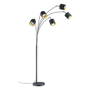 Stojací lampa TRIO TOMMY E14 5x28W bez žárovek R46330579