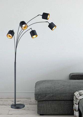Stojací lampa TRIO TOMMY E14 5x28W bez žárovek R46330579 (obrázek 4)