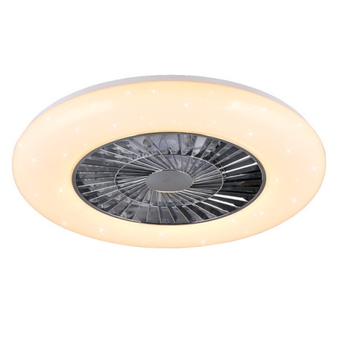 Stropní ventilátor s LED osvětlením TRIO VISBY 38W 2700K-6500K R62402106