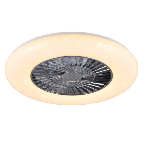 Stropní ventilátor s LED osvětlením TRIO VISBY 38W 2700K-6500K R62402106