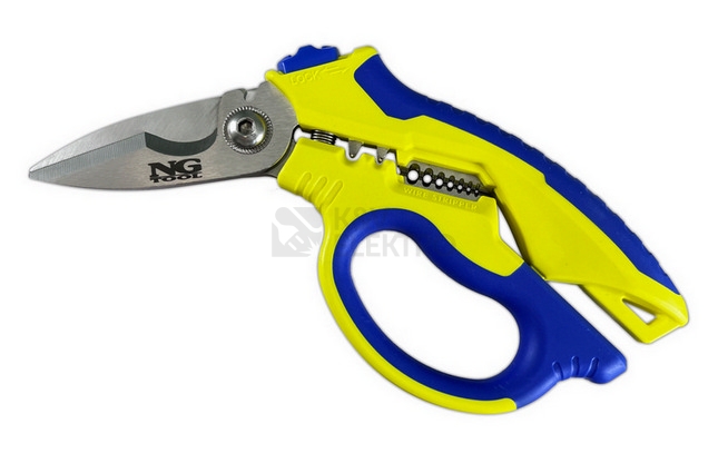 Obrázek produktu Nůžky multifunkční odizolování kabelů 0,3 až 6mm2 L=204mm NK 000 802 0