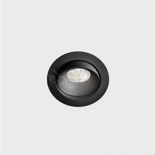 Zápustné LED svítidlo Kohl Lighting LUXO TILT černé 12W 3000K