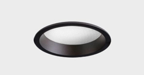 Zápustné LED svítidlo Kohl Lighting LIM Ø136mm černé 12W 3000K