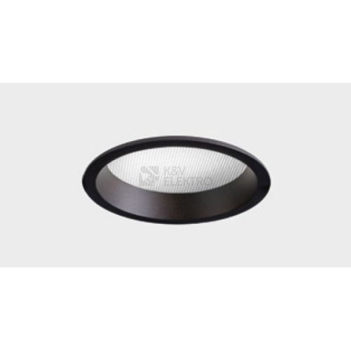 Zápustné LED svítidlo Kohl Lighting LIM Ø136mm černé 12W 3000K