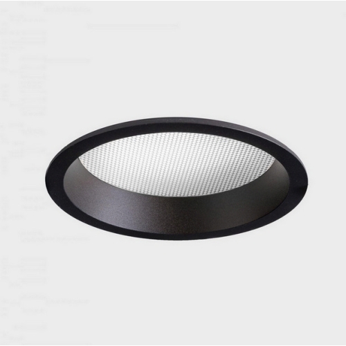Zápustné LED svítidlo Kohl Lighting LIM Ø176mm černé 25W 3000K