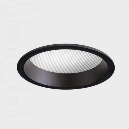 Zápustné LED svítidlo Kohl Lighting LIM Ø176mm černé 25W 3000K