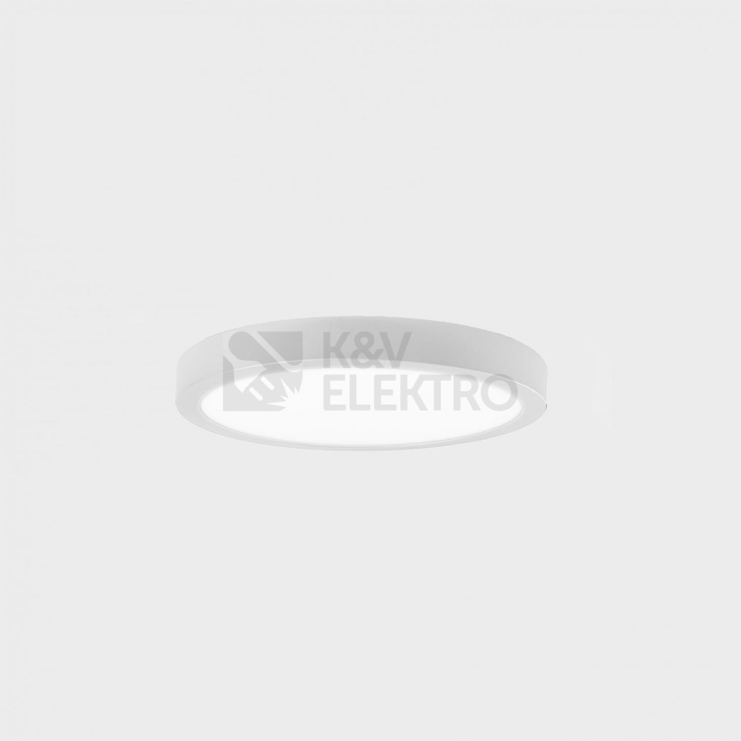 Obrázek produktu Stropní LED svítidlo Kohl Lighting DISC SLIM Ø145mm bílé 12W 3000K 0