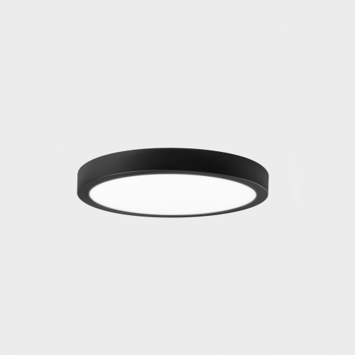 Stropní LED svítidlo Kohl Lighting DISC SLIM Ø225mm černé 24W 3000K