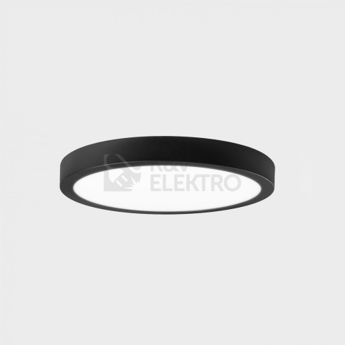 Stropní LED svítidlo Kohl Lighting DISC SLIM Ø400mm černé 38W 3000K