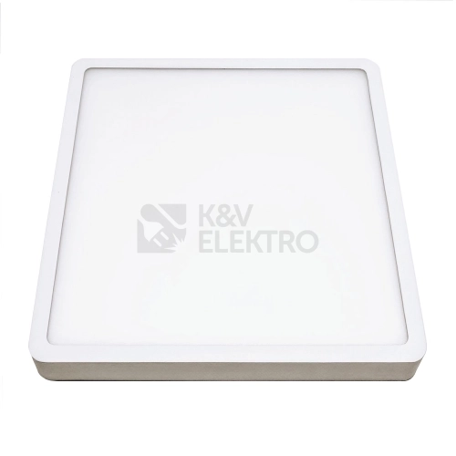 Stropní LED svítidlo Kohl Lighting DISC SLIM SQ 90x90mm bílé 6W 3000K