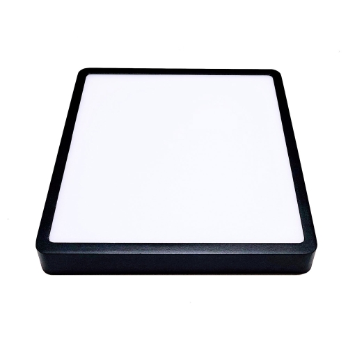 Stropní LED svítidlo Kohl Lighting DISC SLIM SQ 145x145mm černé 12W 3000K