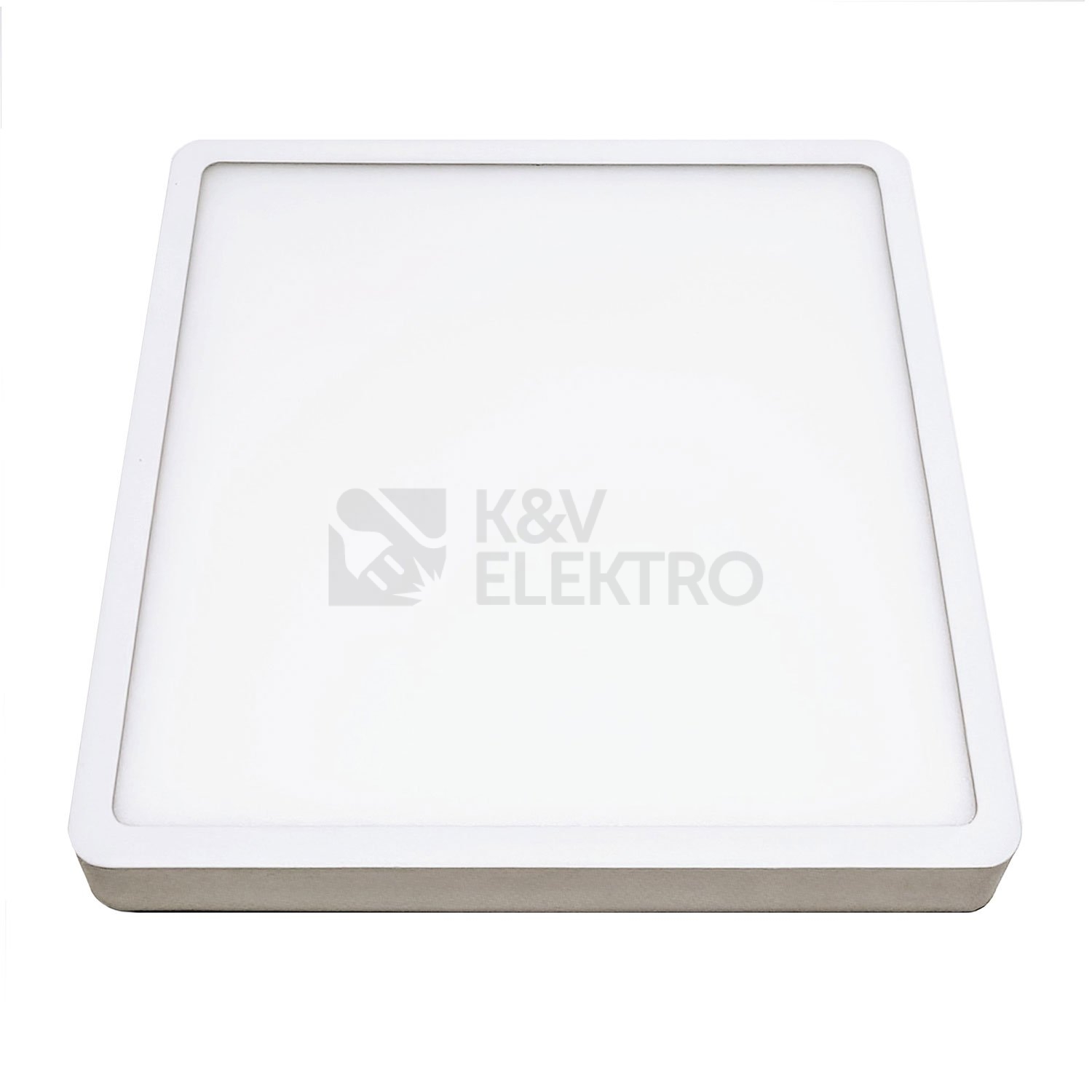 Obrázek produktu Stropní LED svítidlo Kohl Lighting DISC SLIM SQ 145x145mm bílé 12W 3000K 0