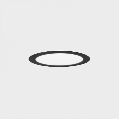 Zápustné LED svítidlo Kohl Lighting DISC Ø120mm černé 8W 3000K