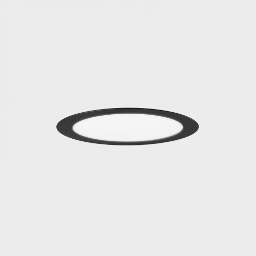 Zápustné LED svítidlo Kohl Lighting DISC Ø172mm černé 12W 3000K