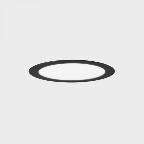 Zápustné LED svítidlo Kohl Lighting DISC Ø225mm černé 20W 3000K