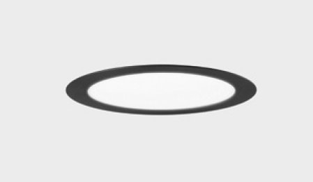 Zápustné LED svítidlo Kohl Lighting DISC Ø300mm černé 24W 3000K