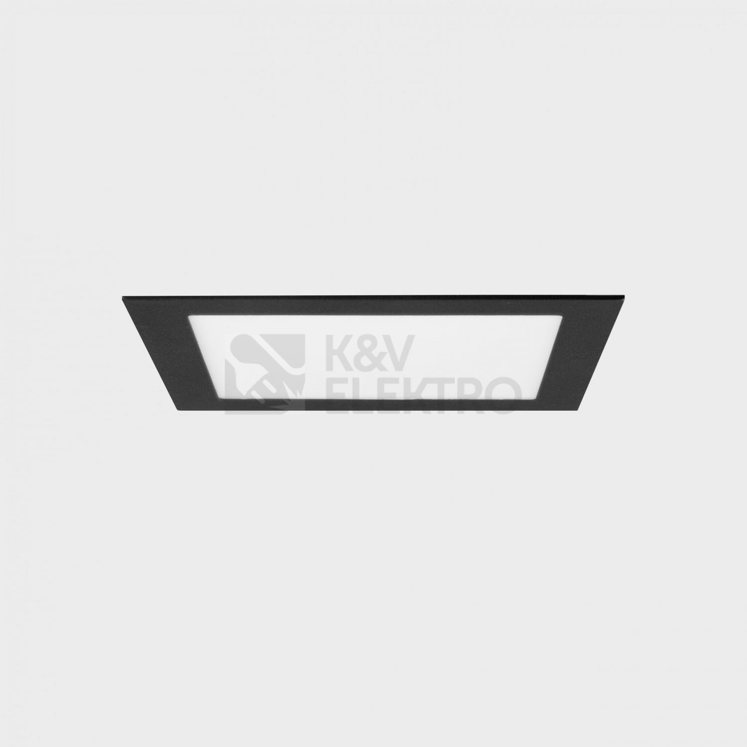 Obrázek produktu Zápustné LED svítidlo Kohl Lighting DISC SQ 225x225mm černé 20W 3000K 0