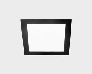 Zápustné LED svítidlo Kohl Lighting DISC SQ 300x300mm černé 24W 4000K