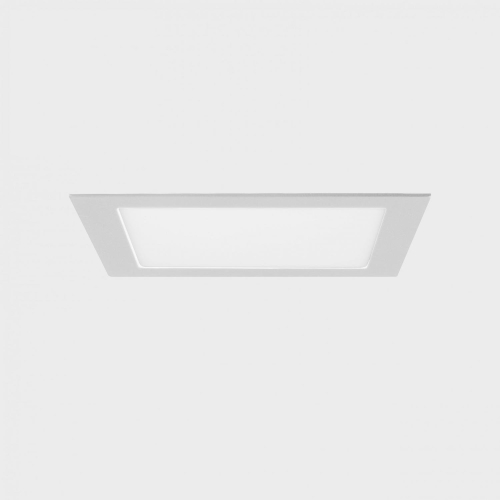 Zápustné LED svítidlo Kohl Lighting DISC SQ 300x300mm bílé 24W 3000K