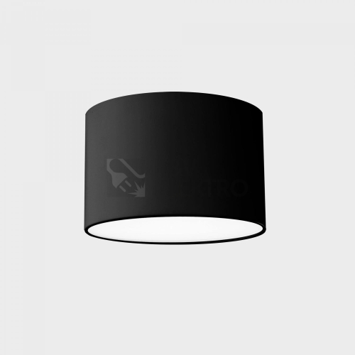 Stropní LED svítidlo Kohl Lighting DISC MINI ROCCO Ø120mm černé 12W 3000K